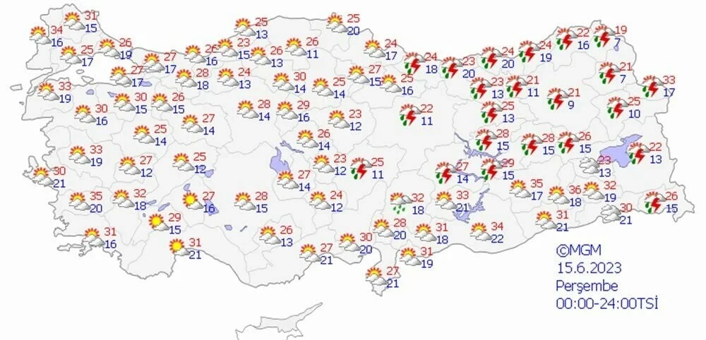 Şemsiyelerinizi unutmayın! Sağanak yurdu terk etmiyor Meteoroloji'den birçok ile uyarı