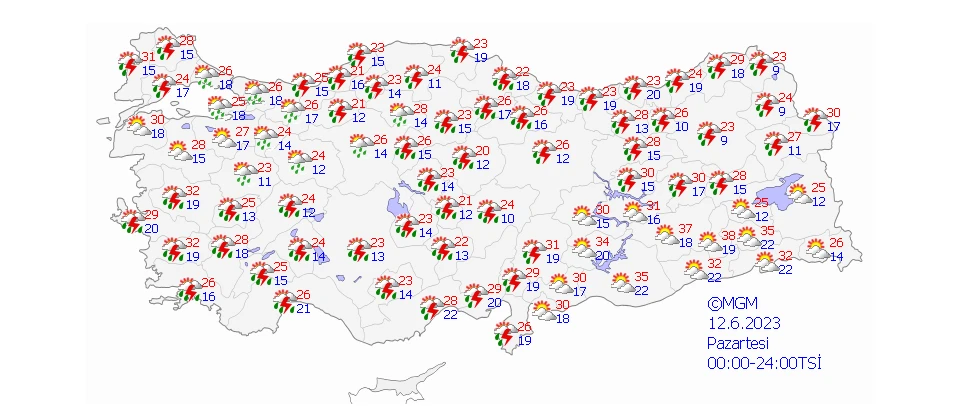 26 il için sel alarmı! Meteoroloji “çok kuvvetli geliyor” diyerek uyardı…