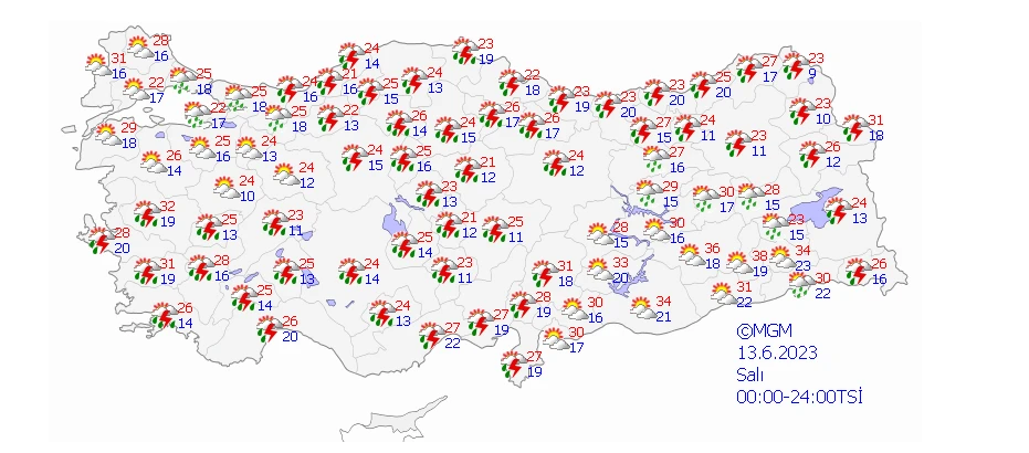 26 il için sel alarmı! Meteoroloji “çok kuvvetli geliyor” diyerek uyardı…