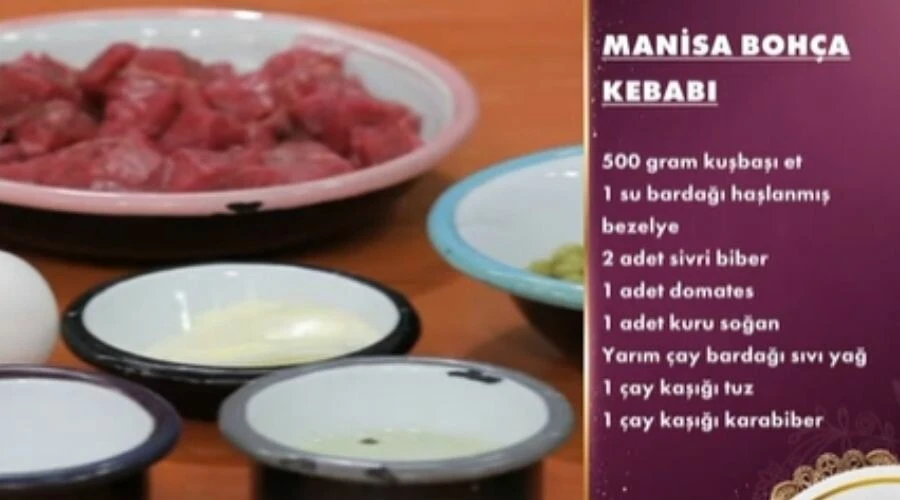 12 Haziran Gelinim Mutfakta puan durumu! Gelinim Mutfakta Manisa bohça kebabı tarifi