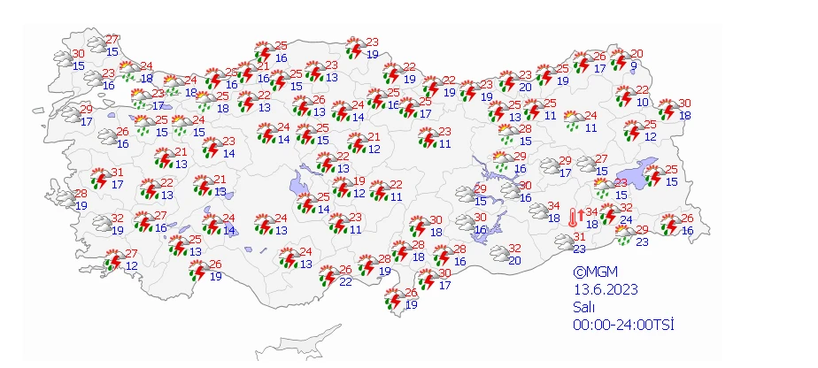 Kara bulutlar gökyüzünü kapladı! Meteoroloji “çok kuvvetli sağanak” uyarısında bulundu…