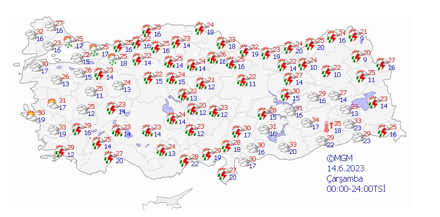 Kara bulutlar gökyüzünü kapladı! Meteoroloji “çok kuvvetli sağanak” uyarısında bulundu…