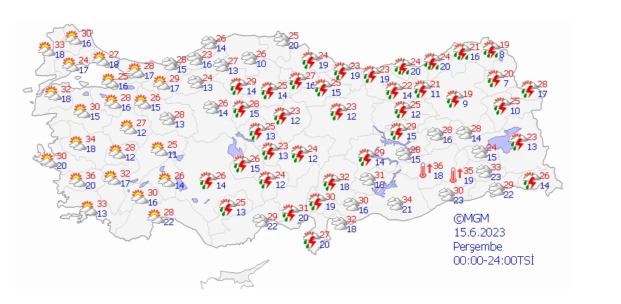 Kara bulutlar gökyüzünü kapladı! Meteoroloji “çok kuvvetli sağanak” uyarısında bulundu…