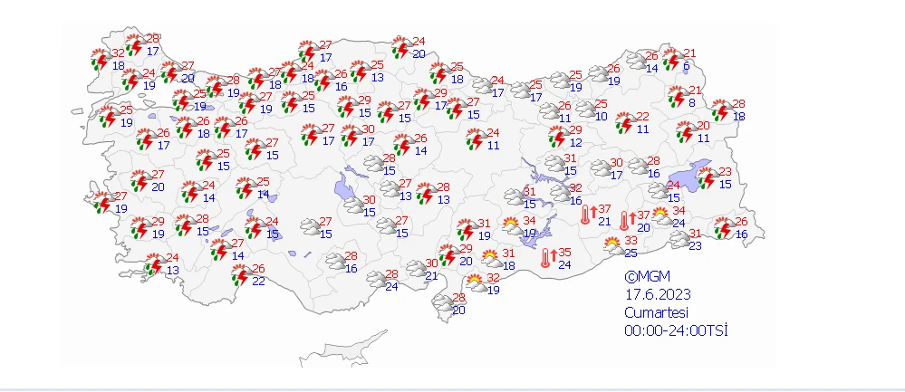 Kara bulutlar gökyüzünü kapladı! Meteoroloji “çok kuvvetli sağanak” uyarısında bulundu…