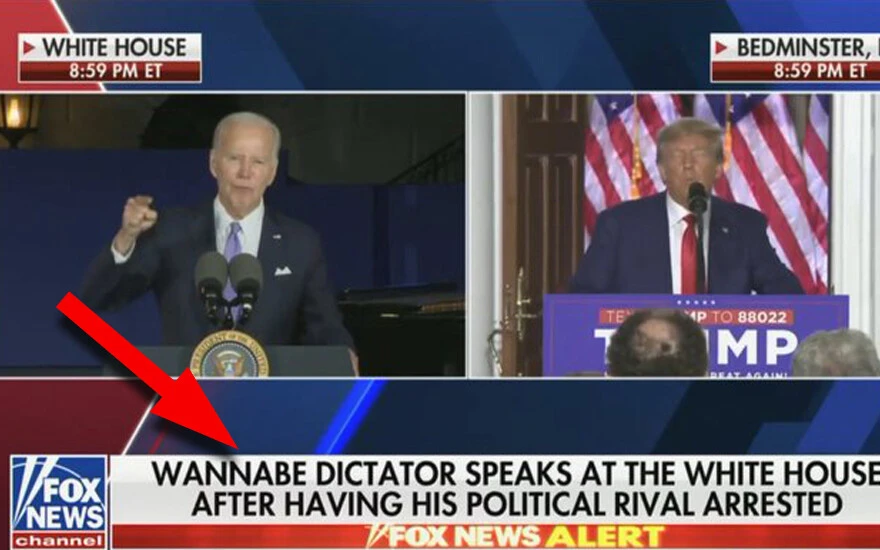 Fox News'ten Biden'a sert eleştiri: Siyasi rakibini tutuklatan özenti diktatör!