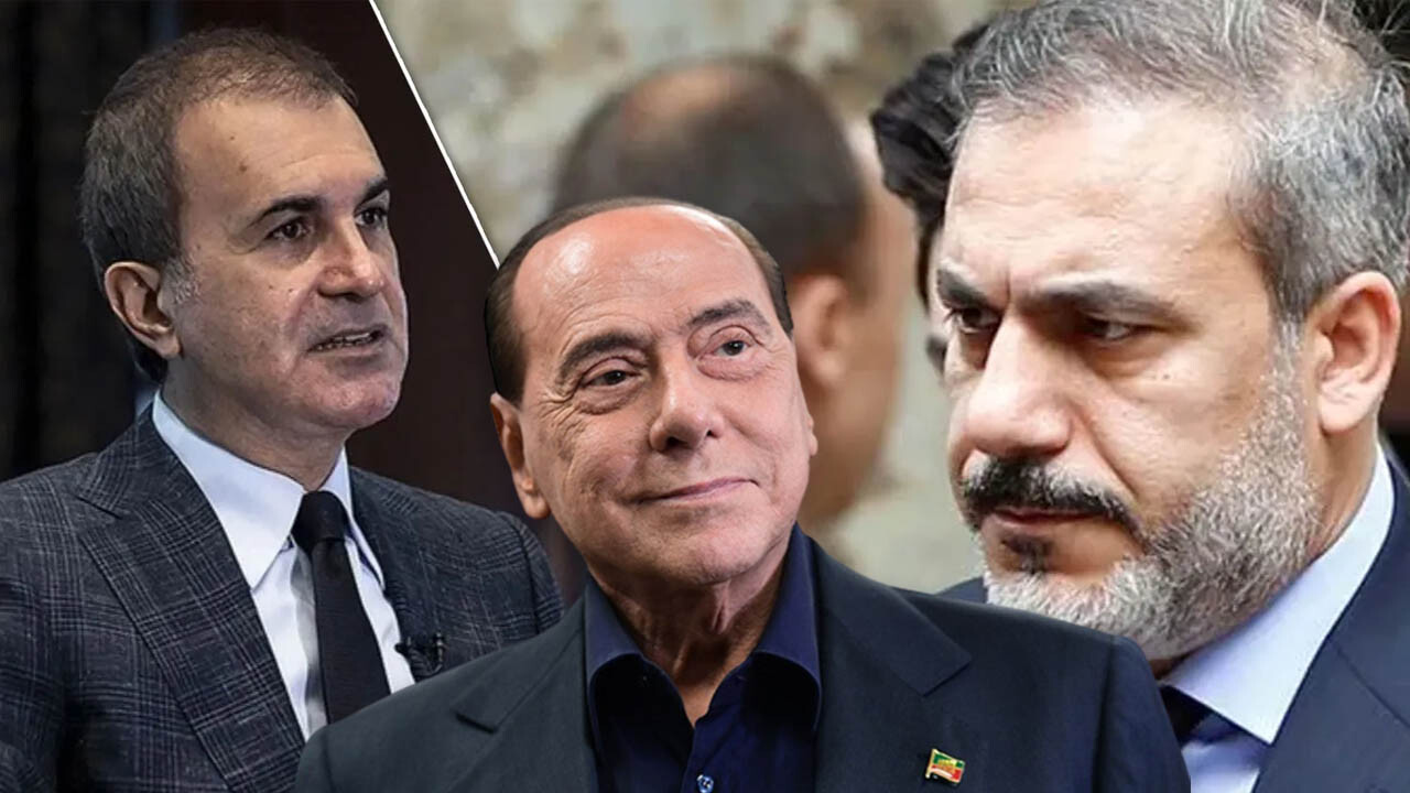 Hakan Fidan ve Ömer Çelik Berlusconi’nin cenaze törenine katılacak