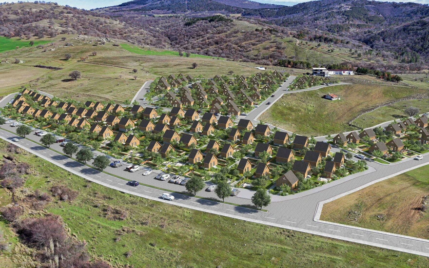 Türkiye'nin ilk bungalov mahallesi 'Yeşil Mahalle' görücüye çıktı: Bungalovların yüzde 35'i şimdiden sahiplerini buldu