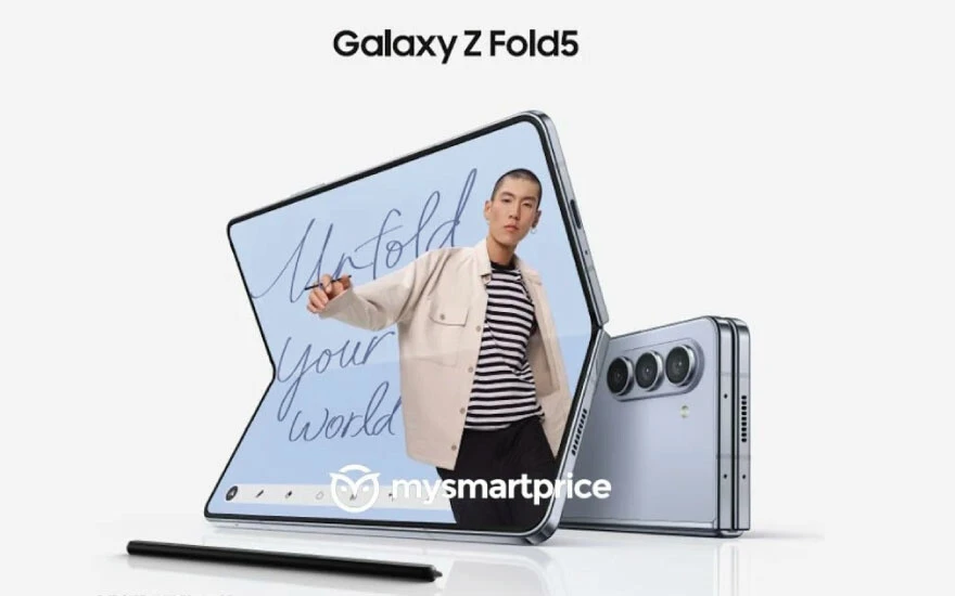 Tanıtım öncesi Galaxy Z Fold 5 ve Z Flip 5 fotoğrafları sızdırıldı