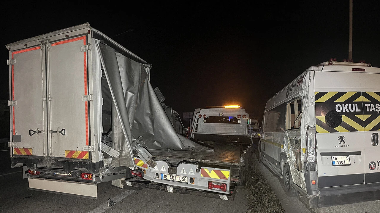 Bursa'da zincirleme kaza: 1 ölü, 2 yaralı