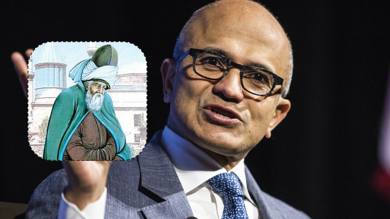 Microsoft CEO&#039;sundan &#039;Mevlana&#039; açıklaması: Yapay zekayı test için kullandığı yöntemi anlattı