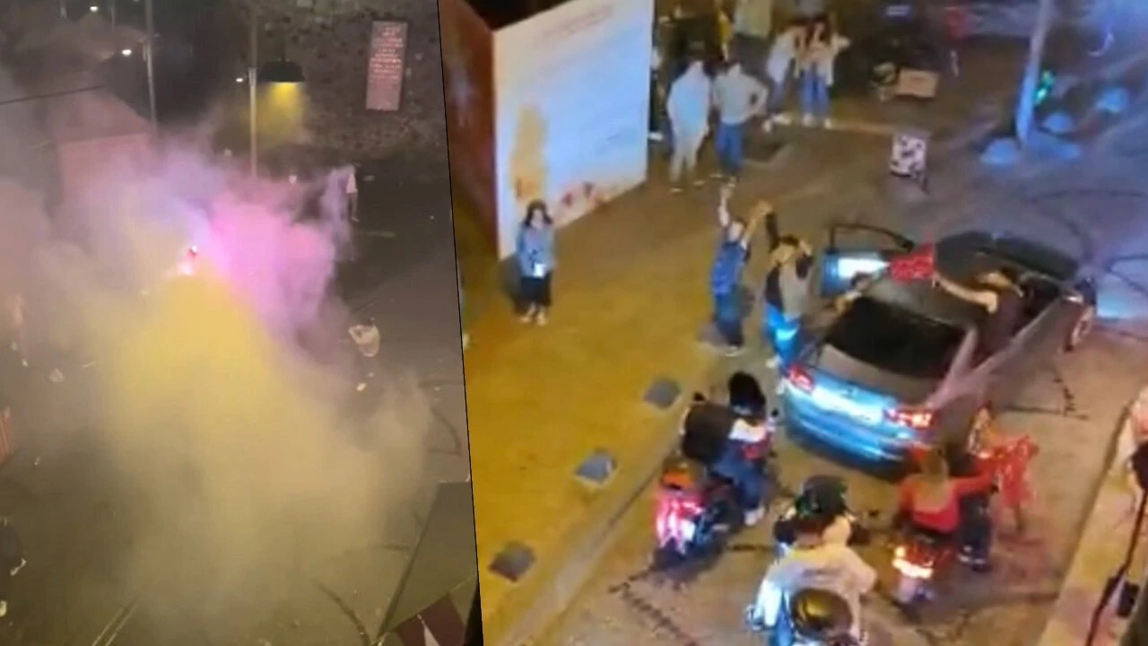 İstanbul'un göbeğini dumana boğdular! İşte 'Pes' dedirten görüntüler...