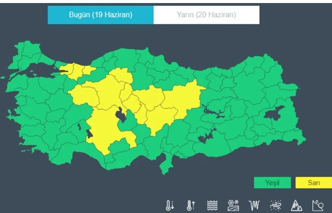 Yeni hafta sağanakla başlıyor! Fırtına, yıldırım, çok kuvvetli yağışlar… 13 kent için alarm verildi!