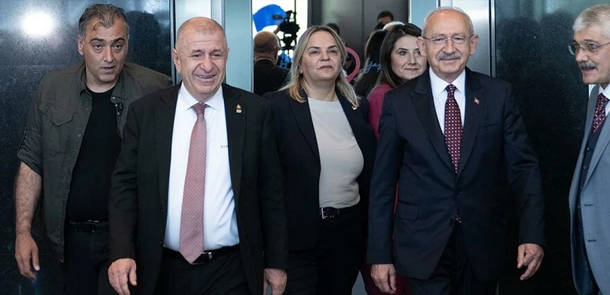 Ümit Özdağ ve Kemal Kılıçdaroğlu bir araya geldi! Yerel seçimde ittifak var mı?