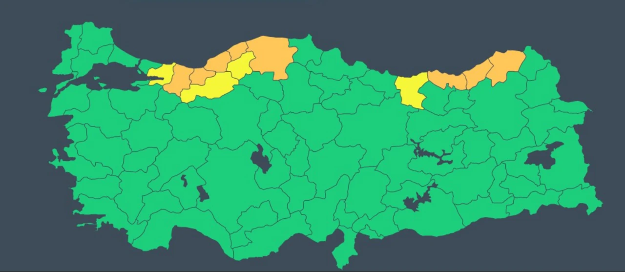 Aralarında İstanbul da var! Sağanak çok kuvvetli geliyor, 12 il için ayrı parantez açıldı…