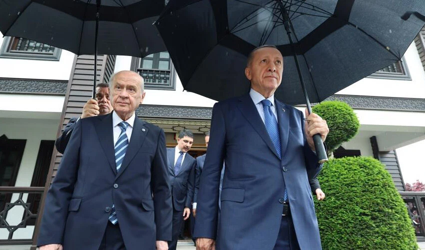 Son dakika! Cumhurbaşkanı Erdoğan, Bahçeli ile görüştü