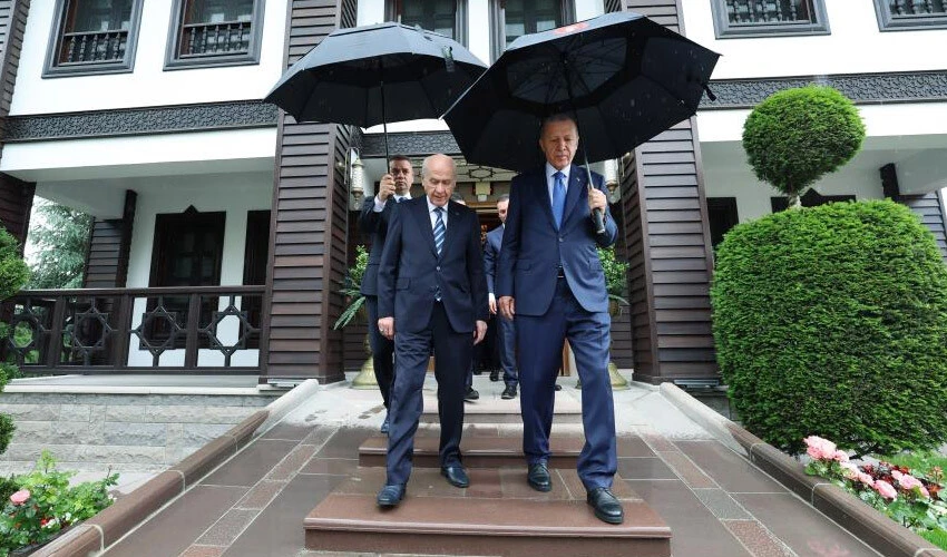 Son dakika! Cumhurbaşkanı Erdoğan, Bahçeli ile görüştü