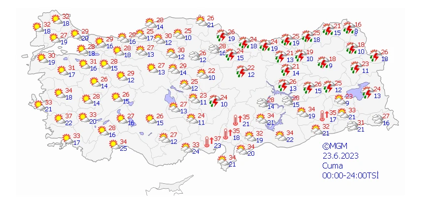 Karadeniz’de sel alarmı! 6 il için sarı ve turuncu kodlu uyarı…