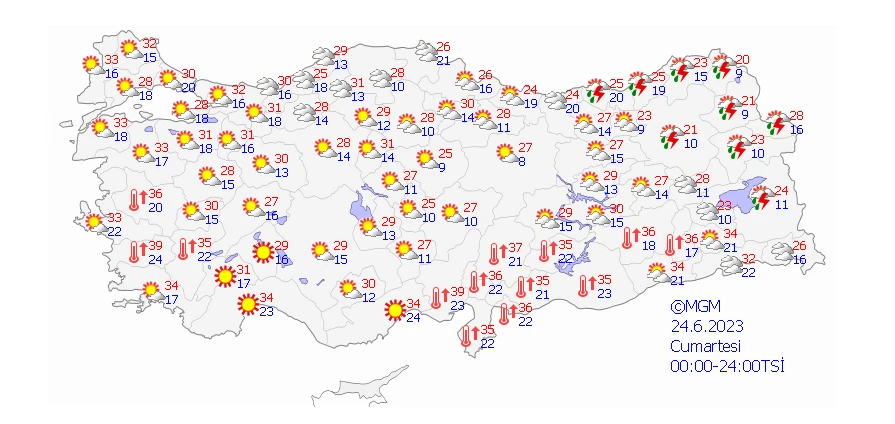 Karadeniz’de sel alarmı! 6 il için sarı ve turuncu kodlu uyarı…