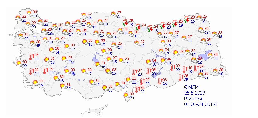 Karadeniz’de sel alarmı! 6 il için sarı ve turuncu kodlu uyarı…