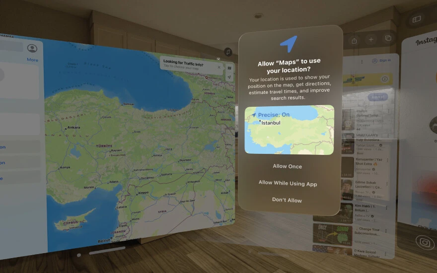 Vision Pro'yu denedik: Sanal gözlükte 'gerçek dünya' böyle görünecek