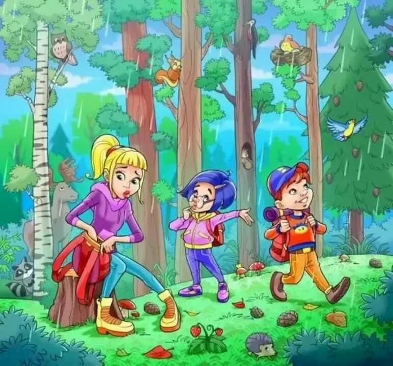 Süper zeka testi: Resimdeki kayıp şemsiyeyi bulmak için 10 saniyeniz var!