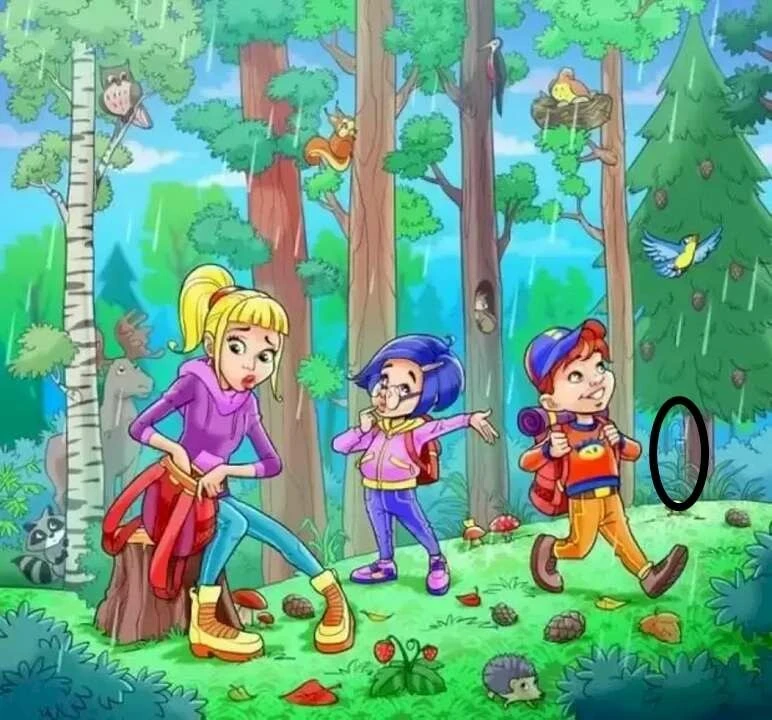 Süper zeka testi: Resimdeki kayıp şemsiyeyi bulmak için 10 saniyeniz var!