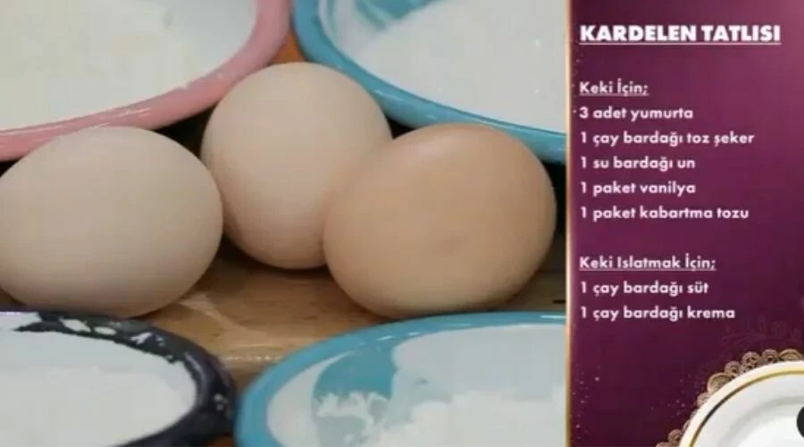 23 Haziran Gelinim Mutfakta puan durumu! Gelinim Mutfakta kardelen tatlısı tarifi