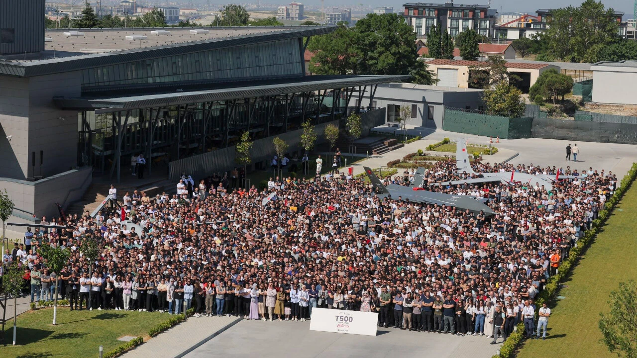 Baykar'ın 500'üncü Bayraktar TB2'si banttan indi