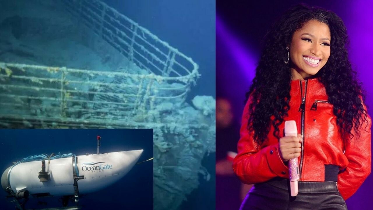 Titanic faciasına Nicki Minaj’dan tartışma çıkaran sözler! Batık gemiyi görmek için 250 bin dolar verenleri eleştirdi