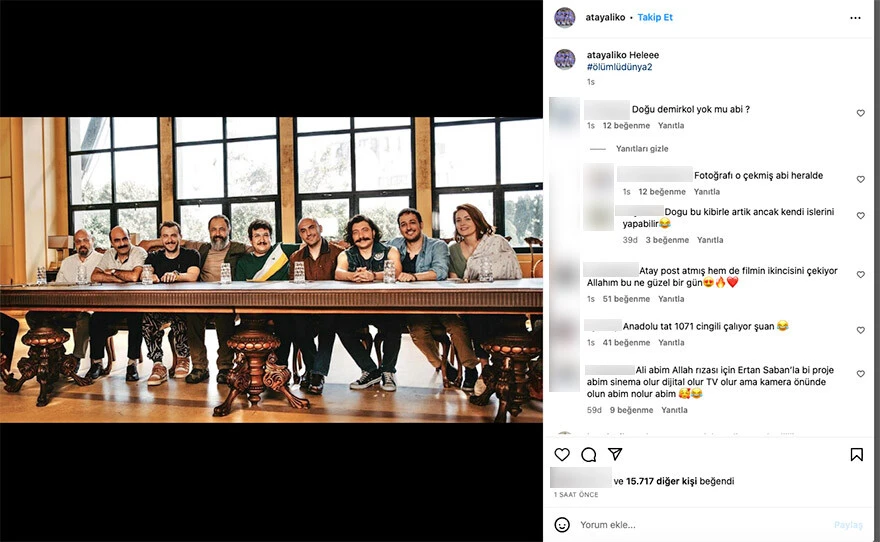 Ölümlü Dünya 2'den ilk fotoğraf geldi: Bir kişi eksik