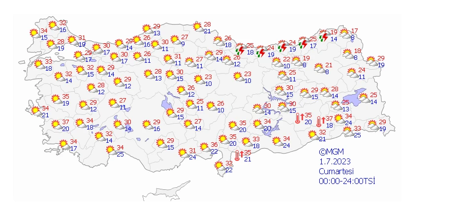 Kurban Bayramı öncesi Meteoroloji son raporunu paylaştı! "O güne dikkat" diyerek sağanak uyarısında bulundu