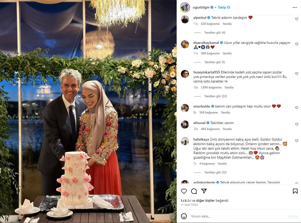 Güldür Güldür’ün Mesut’u Uğur Bilgin nişanlandı! Rol arkadaşlarından yorum yağdı…