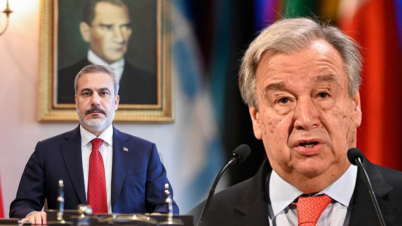 Son dakika! Tahıl anlaşması ve Suriye masada: Bakan Fidan, Guterres ile görüştü