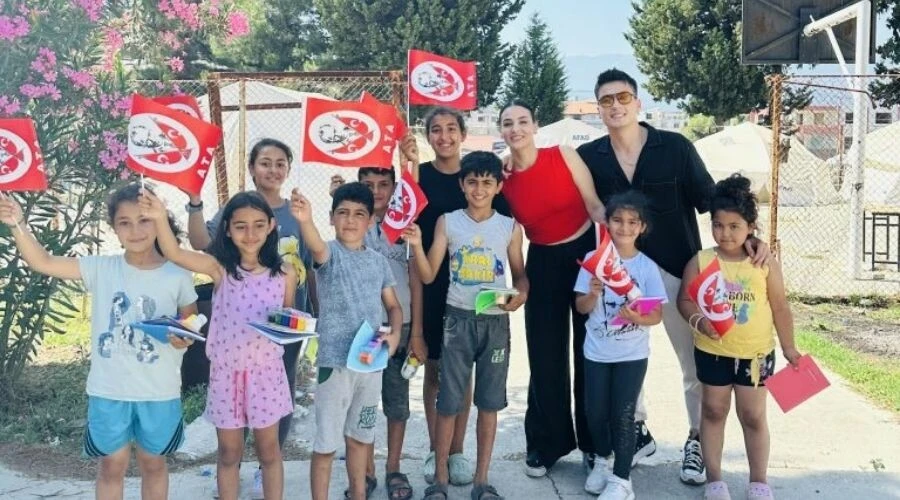 Aldatmak ve Kardeşlerim dizisi oyuncularından alkışlanacak hareket! Bayramı orada geçirdiler