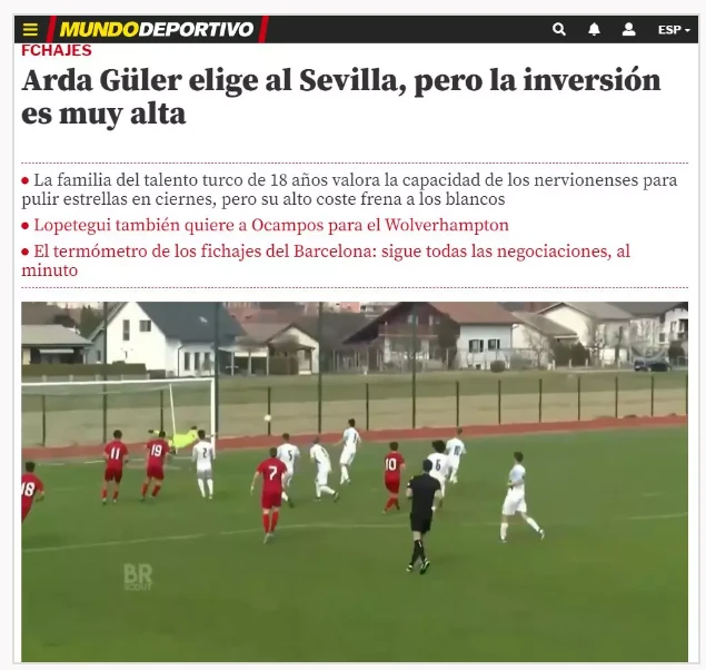 Arda Güler tercihini yaptı! İspanyol basını resmen duyurdu… (Son dakika transfer haberleri)