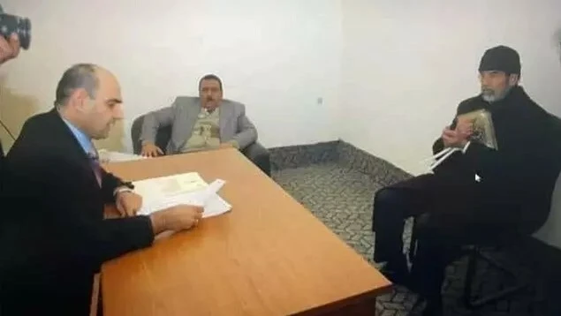Saddam Hüseyin'in idamdan birkaç dakika önceki anları ortaya çıktı!