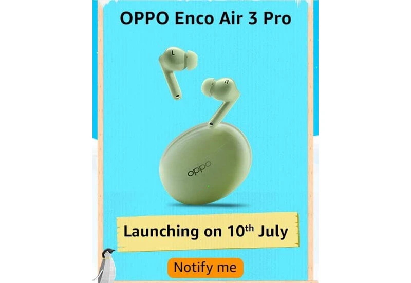 OPPO Enco Air 3 Pro’nun özellikleri Amazon’da açıklandı: Gürültü engelleme desteğiyle geliyor!