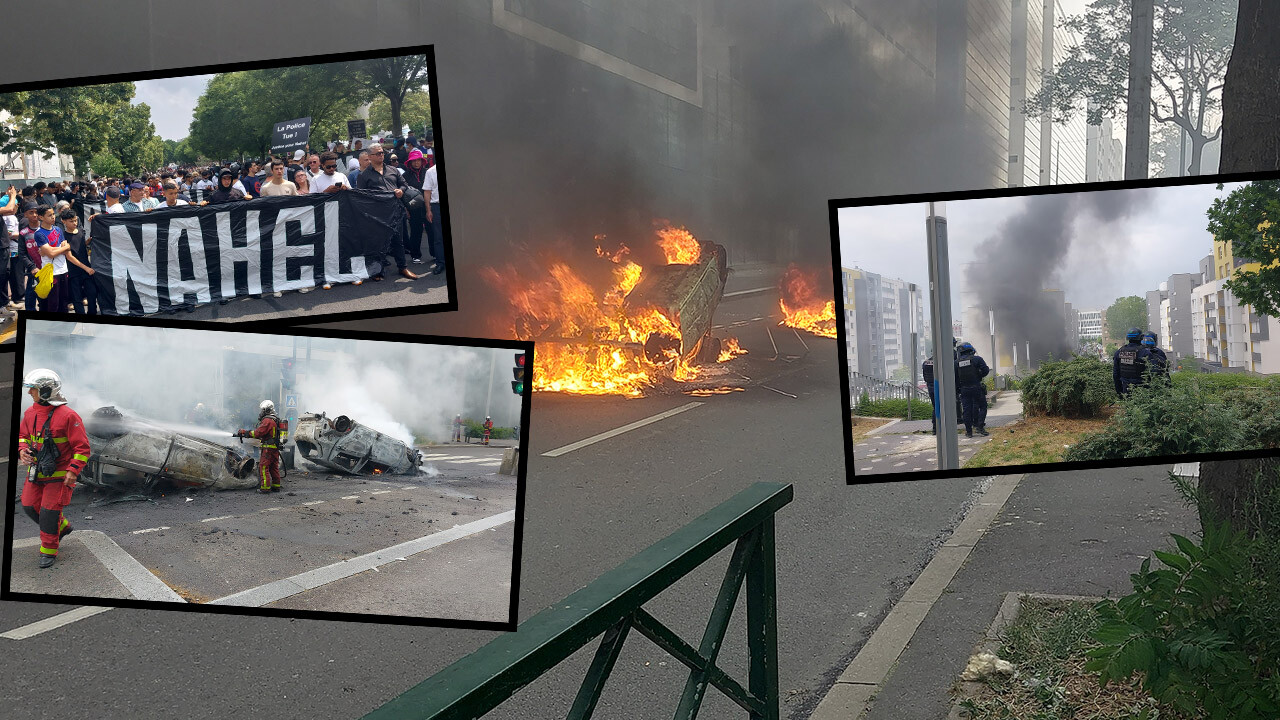 Fransa karıştı, olaylar büyüyor! Ortalık yangın yeri: Sokağa çıkma yasağı ilan edildi