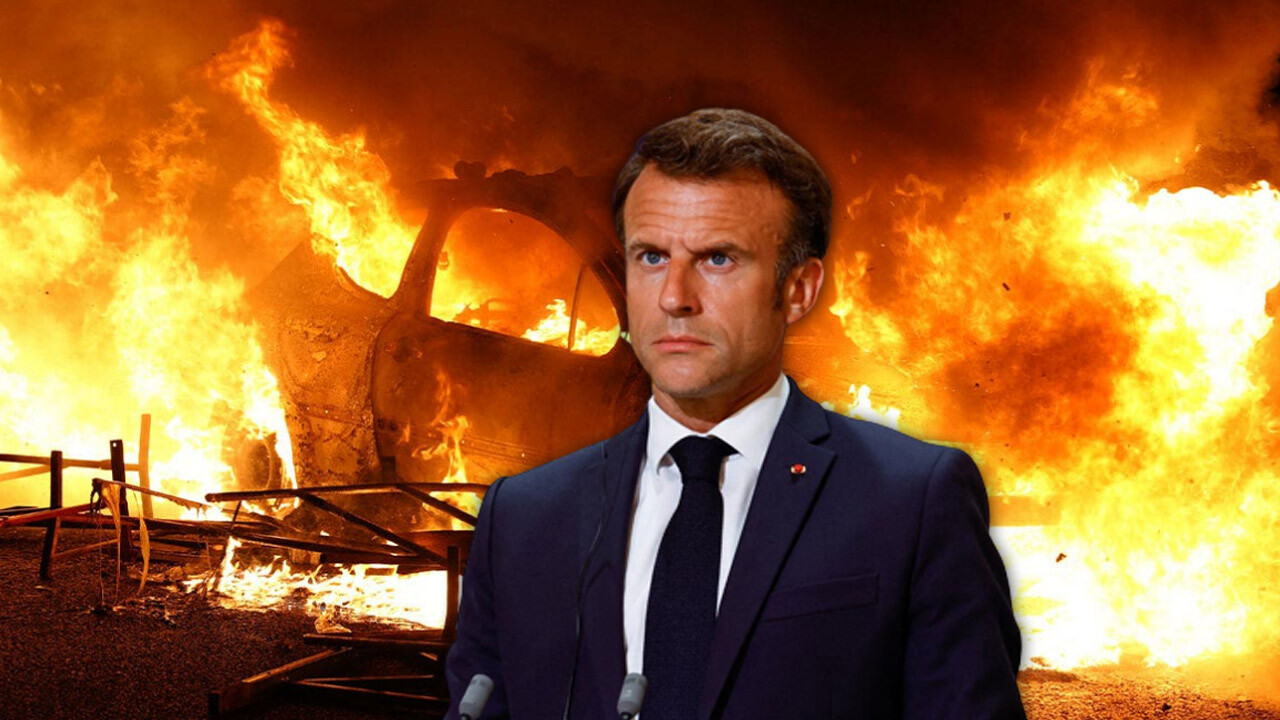 Son dakika! Fransa&#039;daki olayları durduramayan Macron çözümü daha fazla poliste buldu