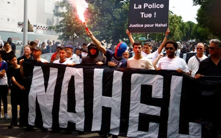 Fransa Nahel'in büyükannesinden <a href=