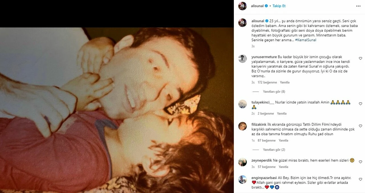 Babasının doğum gününde duygusal paylaşım! Ömrümün yarısı sensiz geçti...