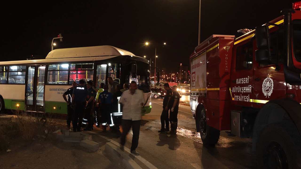 Zihinsel engelli genç halk otobüsünü kaçırdı, polisler harekete geçti