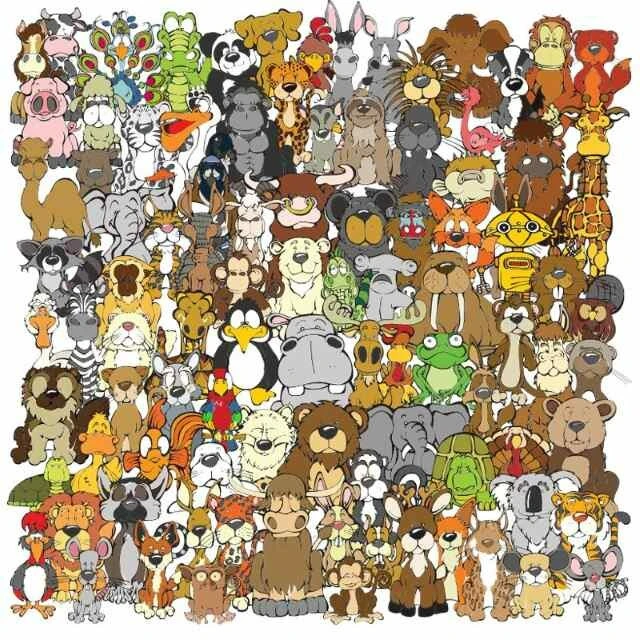 Aklınızı başınızdan alacak optik illüzyon! Hayvanlar arasındaki robotu bulabilmek için 13 saniyeniz var…