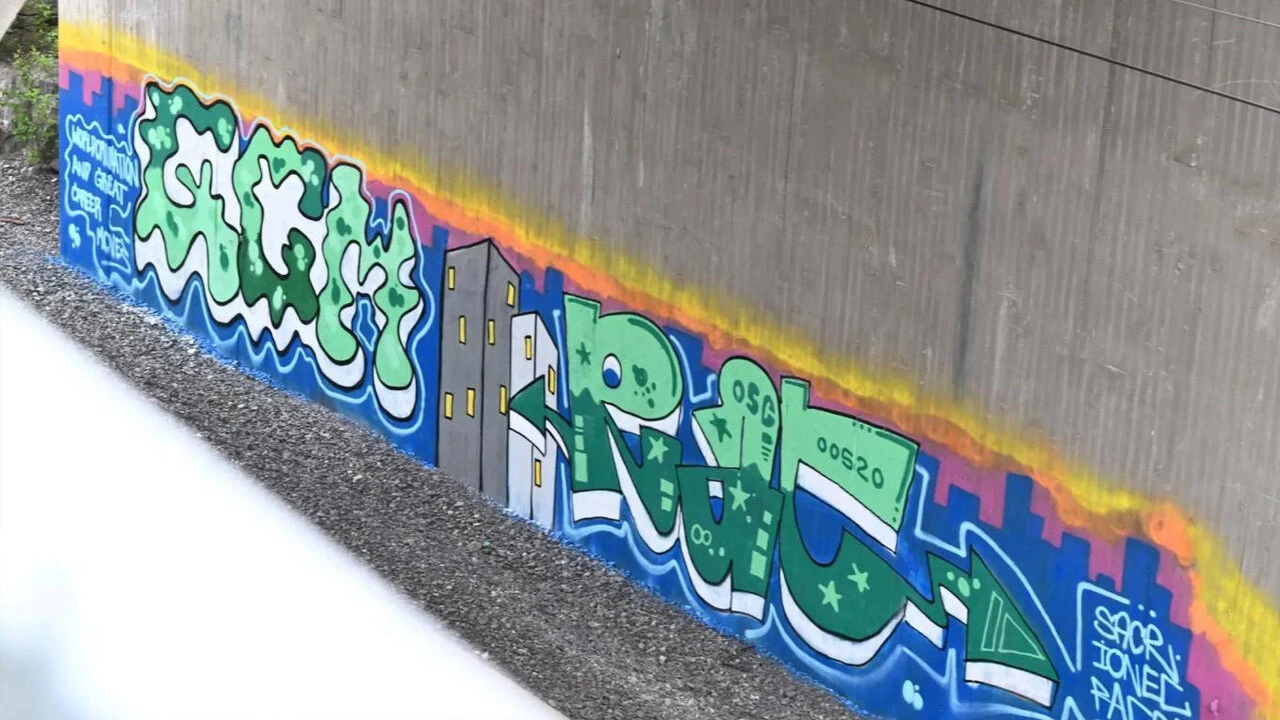 Belediye başkan yardımcısı grafiti yaparken suçüstü yakalandı! Soruşturma açıldı