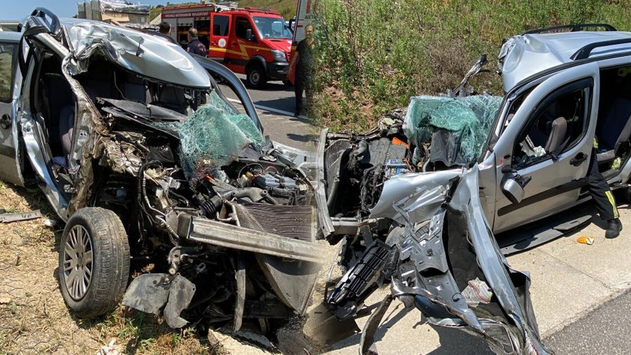 Kuzey Marmara Otoyolu&#039;nda feci kaza: 2’si çocuk 4 yaralı