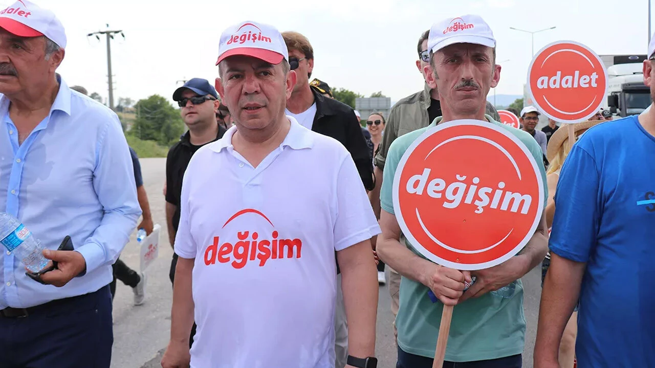 Tanju Özcan 'değişim yürüyüşü'nden seslendi: Nasreddin Hoca durumuna düşmeyeyim