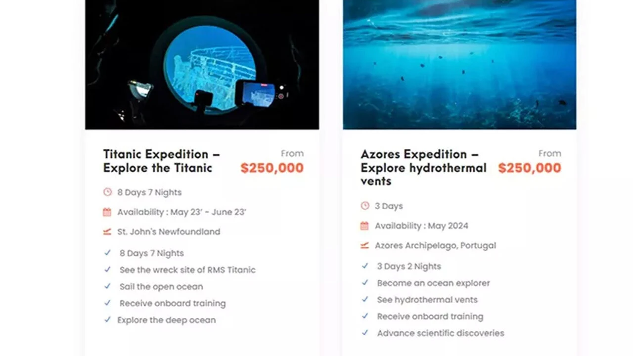 Denizaltı faciası, paranın gücünü yenemedi! Şirket bilet satışına başladı 