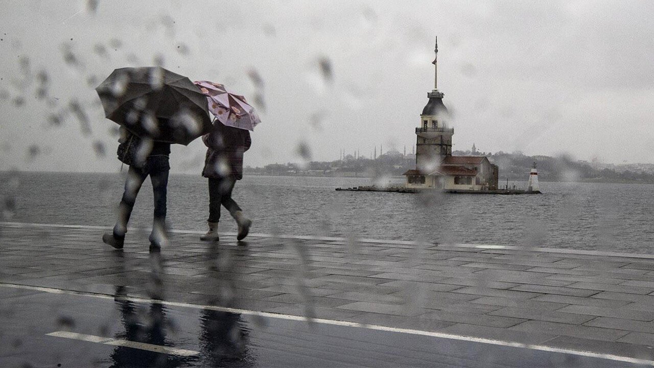 İstanbul için peş peşe uyarı: Meteoroloji ve AFAD şiddetli yağış için saat verdi