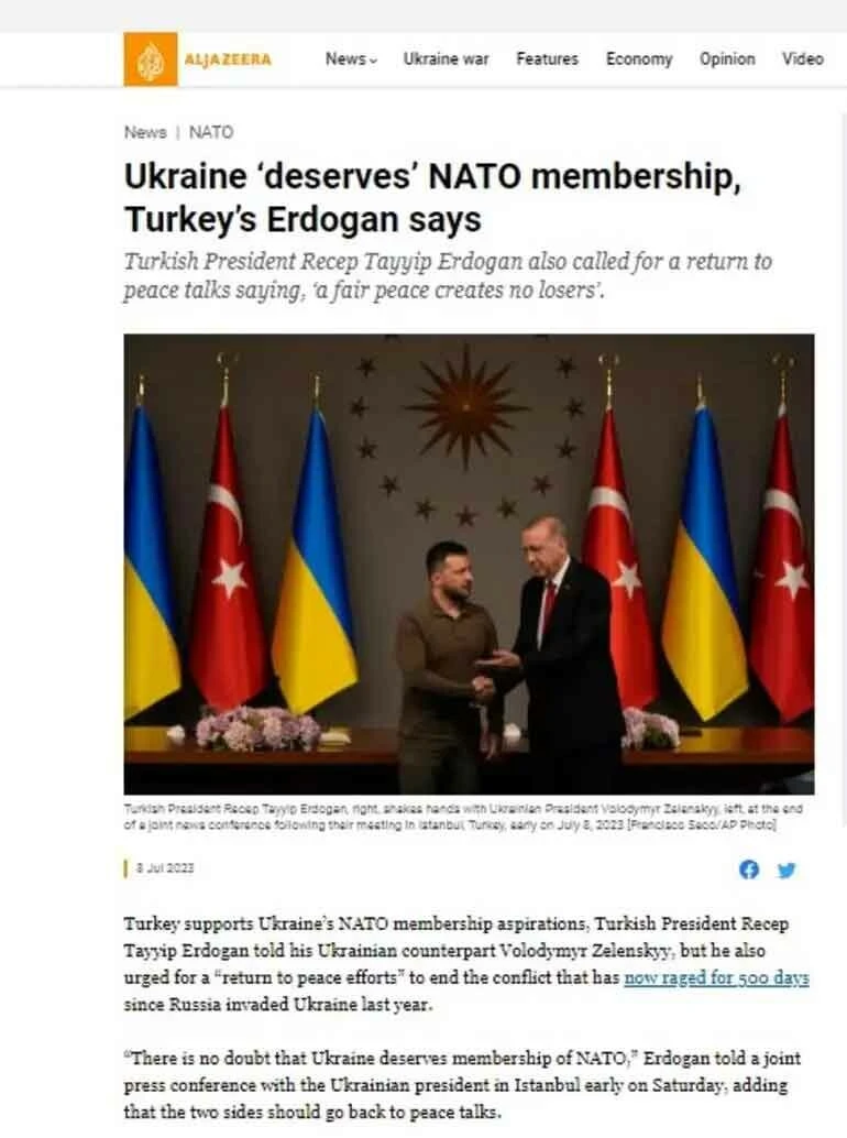 Erdoğan-Zelenski görüşmesi dünya basınında geniş yer buldu: Kilit güç Erdoğan