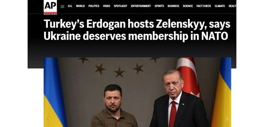 Erdoğan-Zelenski görüşmesi dünya basınında geniş yer buldu: Kilit güç Erdoğan